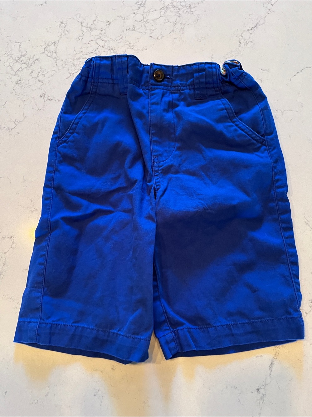 Mini Boden Royal Blue Kids Shorts